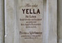 Grabinschrift Yella, Wien