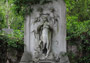 Figur Grab Friedhof Neustift am Walde, Wien