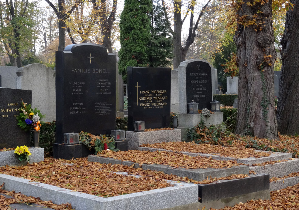 Grab Bonell, Zentralfriedhof Wien