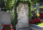 Grabmal Menzel, Korinek, Friedhof Ober St. Veit, Wien